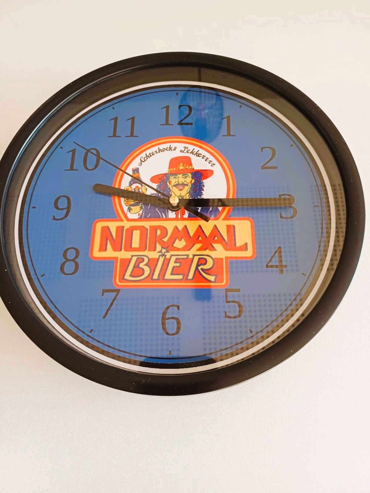 Normaal Bier Wandklok 22 cm – Bier Klok voor Mancave 1 Normaal Bier Wandklok