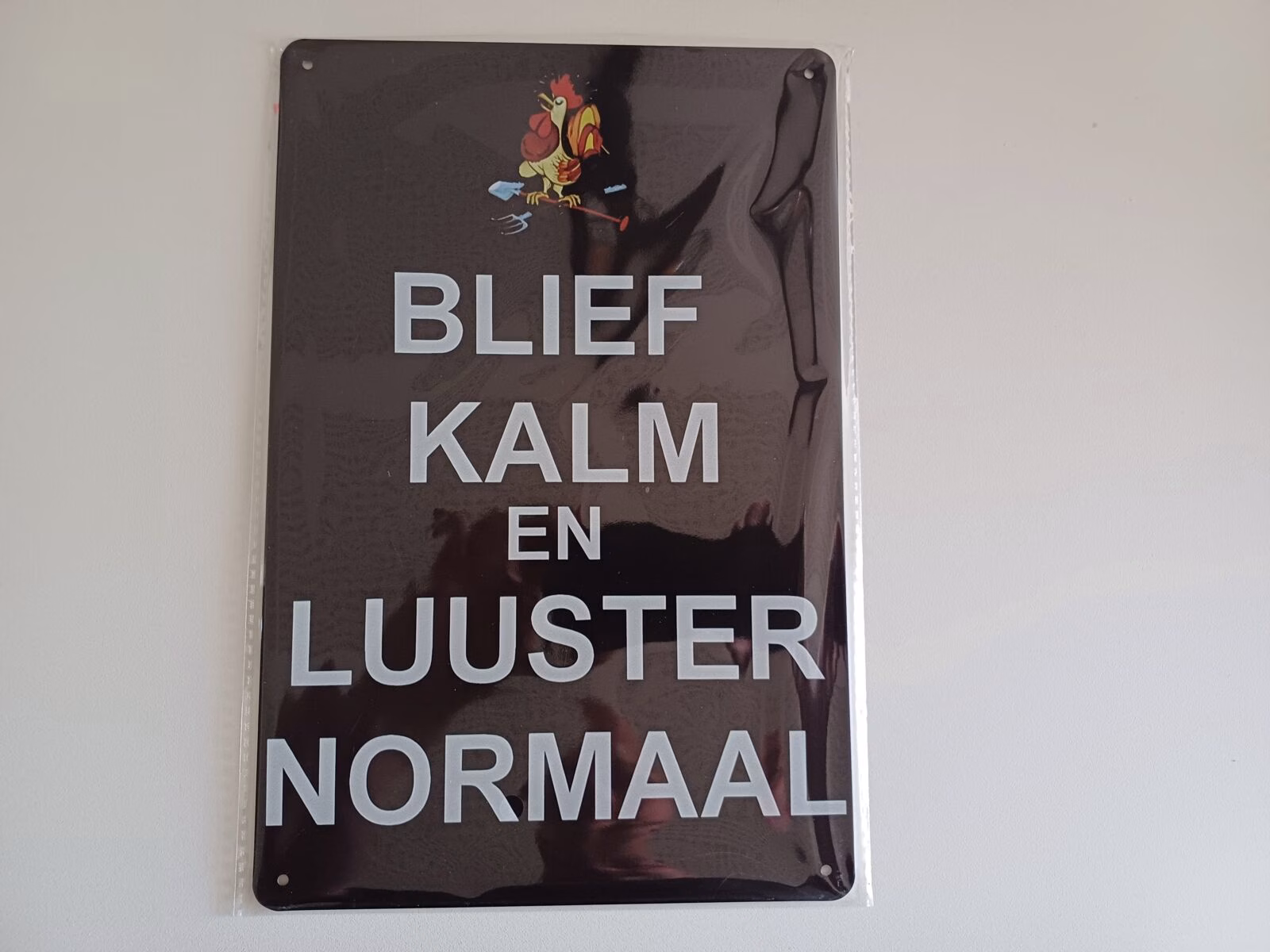 Blief kalm en luuster normaal 1 Blief kalm en luuster normaal