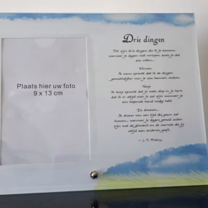 Inspirerende fotolijst