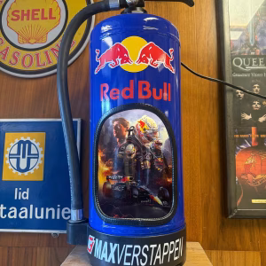 Red Bull & Max Verstappen brandblusser lamp