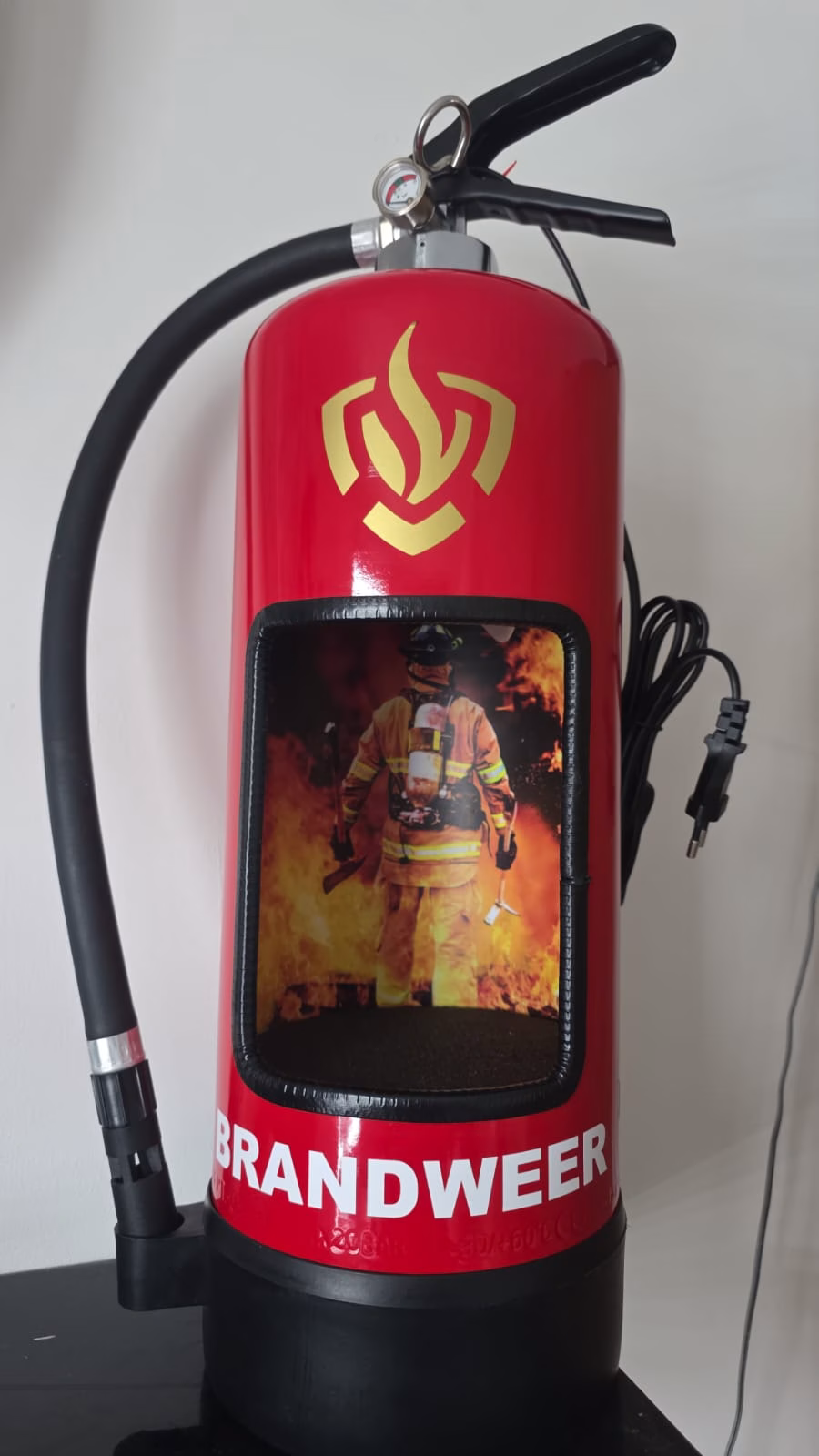 Brandweer Brandblusser Lamp – Handgemaakt van Echte Brandblusser 1 Brandweer Brandblusser Lamp